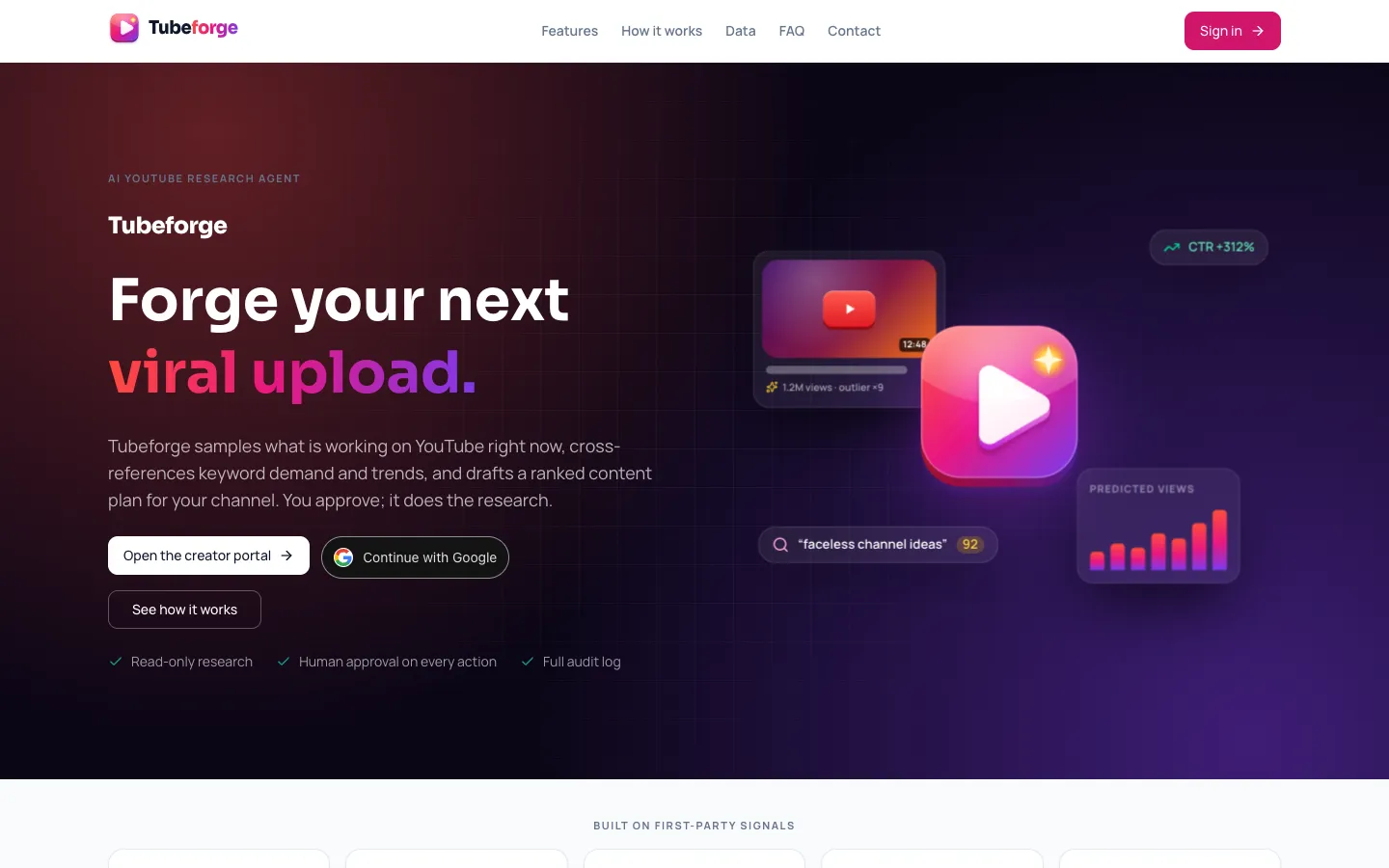 Tubeforge screenshot